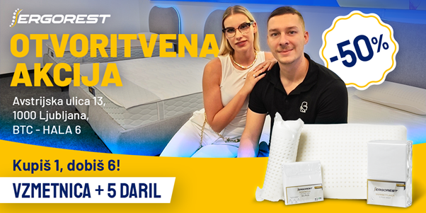 Glavna fotografija članka:Ergorest v Sloveniji: nov spalni center v BTC-ju