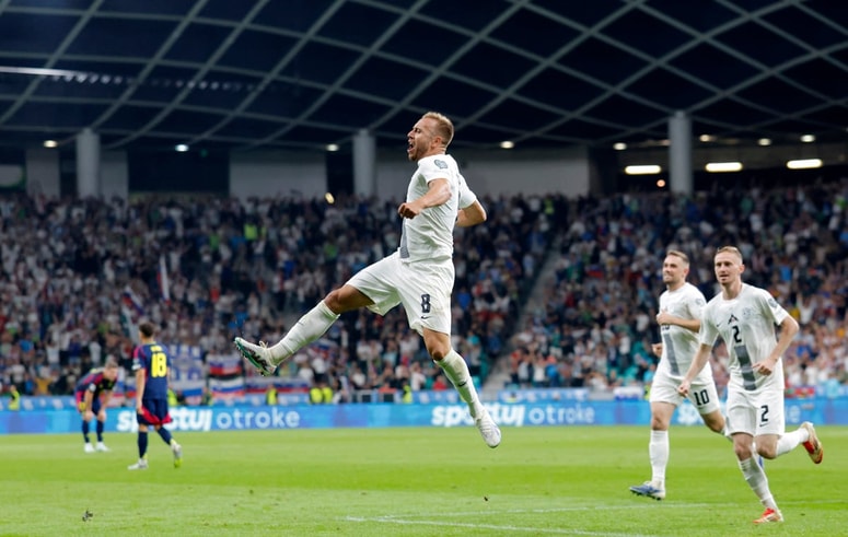 Sandi Lovrić je na začetku drugega polčasa poskrbel za izenačenje.