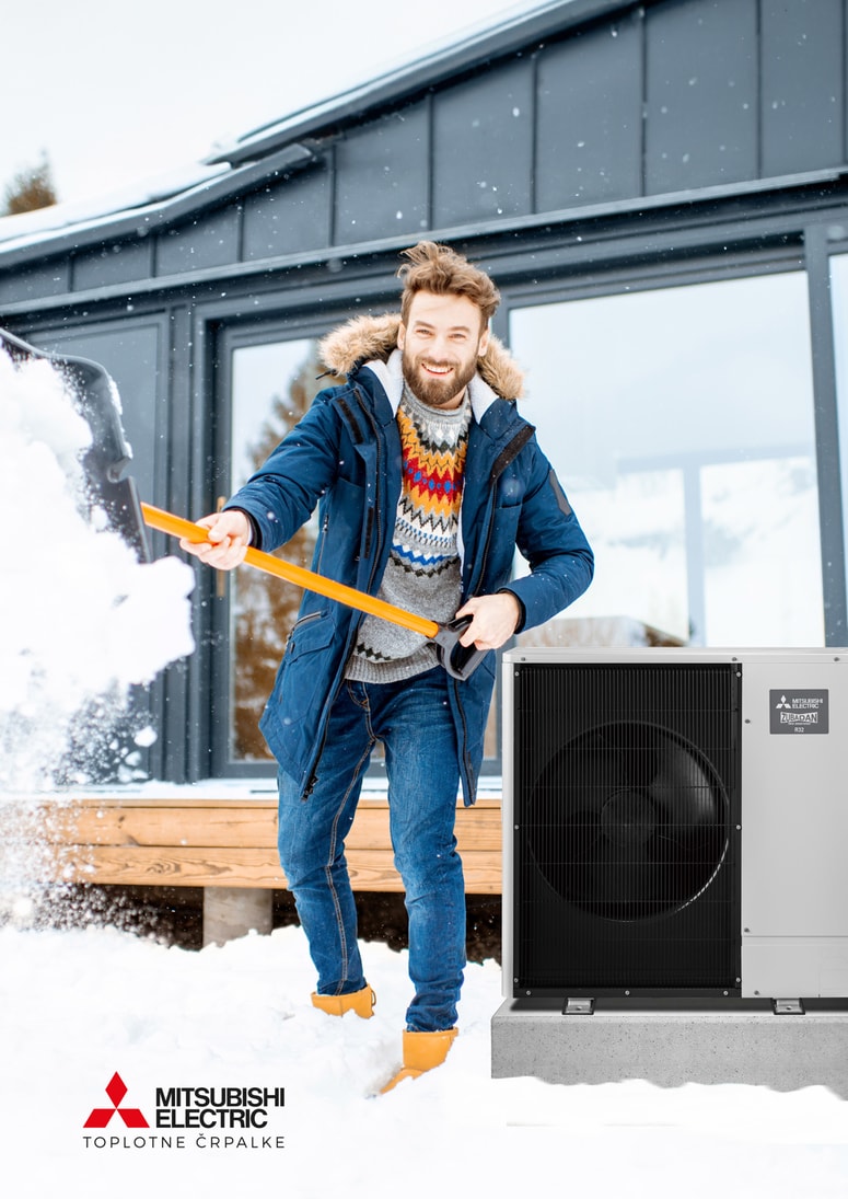 Glavna fotografija članka:Učinkovite toplotne črpalke Mitsubishi Electric