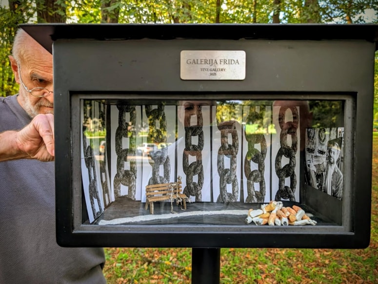 Vedran Ružić, nova razstava v grajski galeriji Frida 