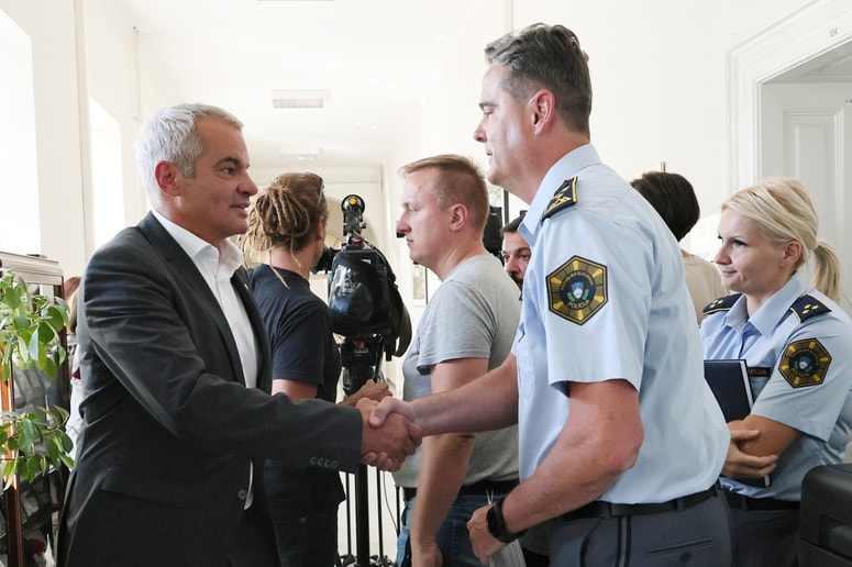 Saša Arsenovič in Beno Meglič