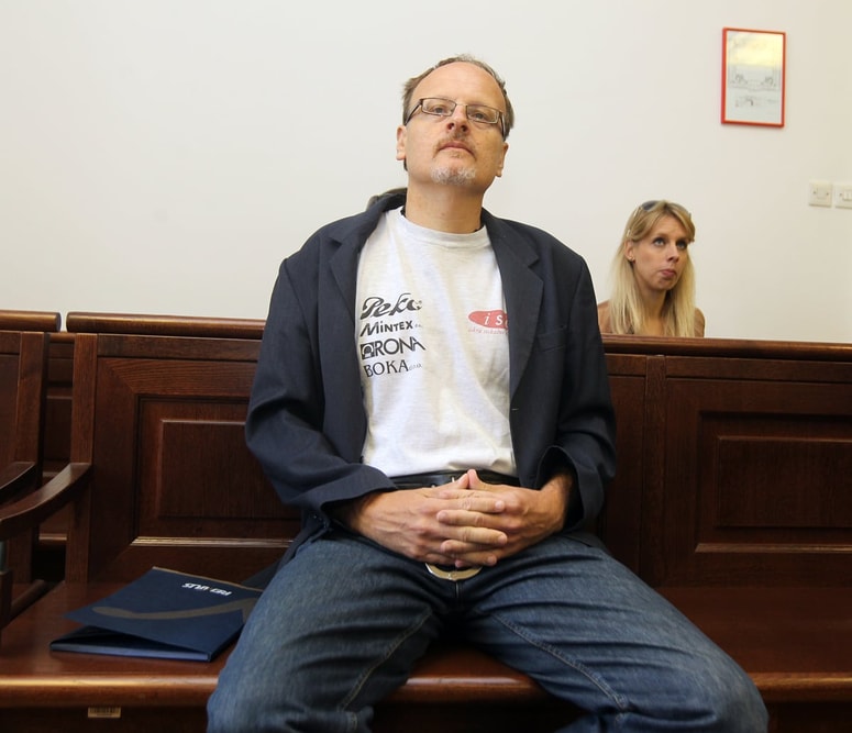Boštjan Šoba leta 2011 na sodišču v Ljubljani.