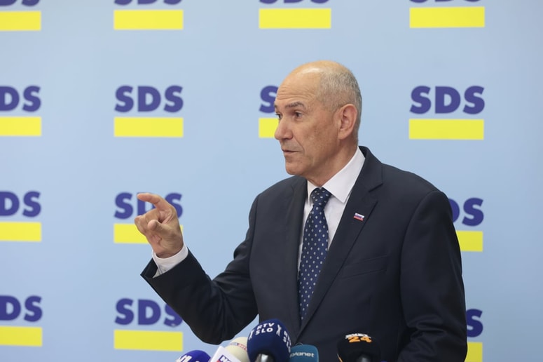 Predsednik SDS Janež Janša