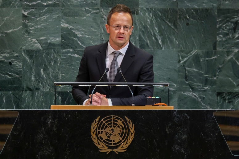Madžarski minister Peter Szijjarto 