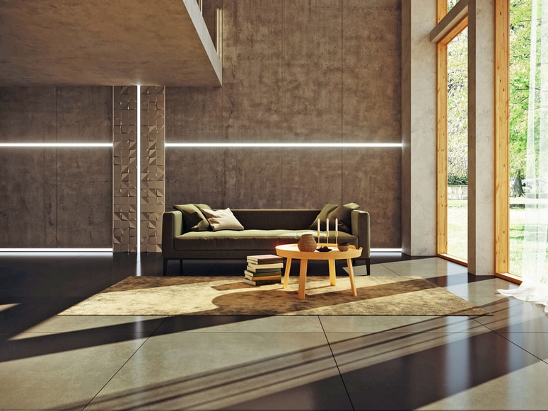 Glavna fotografija članka:Svetloba kot oblikovalski element: Ko osvetlitev postane del interierja