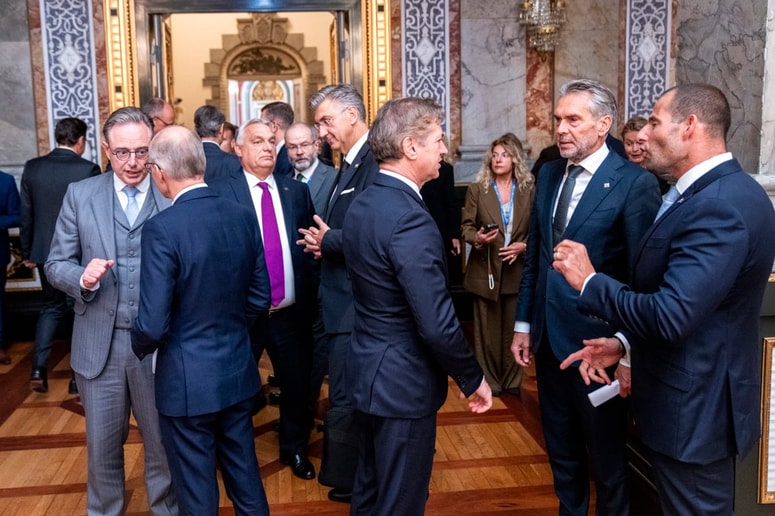 Robert Golob in drugi evropski voditelji so zbrani v Köbenhavnu. 