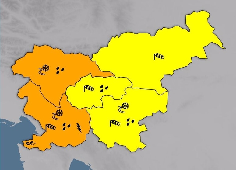 Opozorilo meteorologov