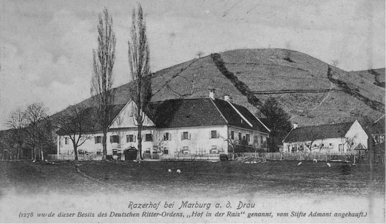 Račji dvor ima zanimivo zgodovino - od benediktinske posesti do spomina na krače. 