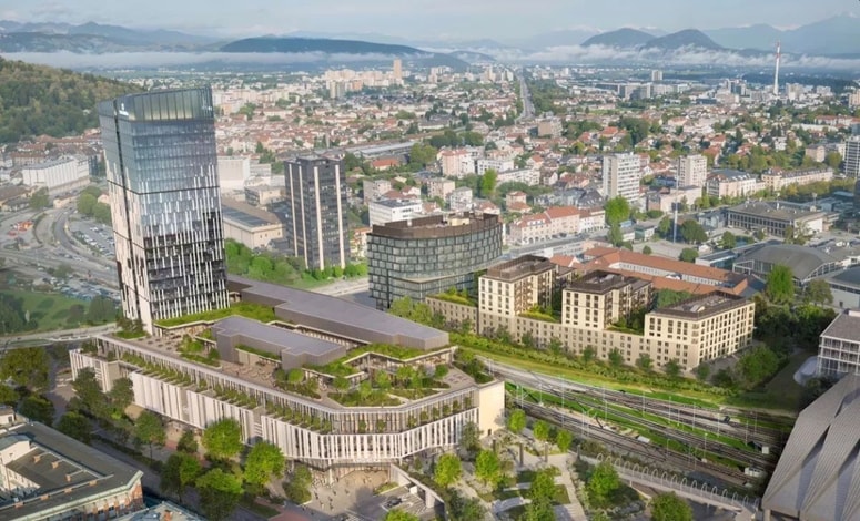 Generalni direktor družbe Mendota Invest Pal Forgacs je povedal, da je južni del Emonike arhitekturno najambicioznejši del projekta.