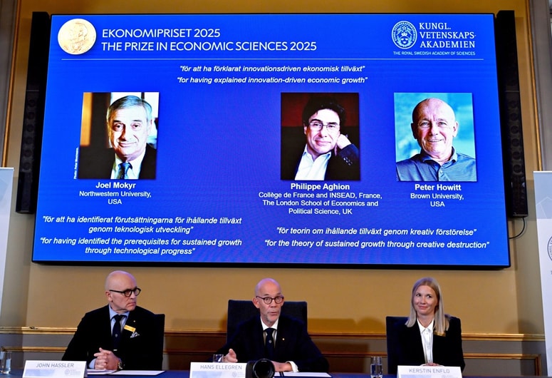 Predstavitev nobelovih nagrajencev za ekonomijo