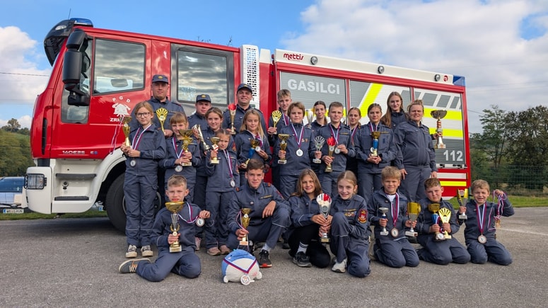 Podmladek Prostovoljnega gasilskega društva Zrkovci je bil v letošnji tekmovalni sezoni zelo uspešen.