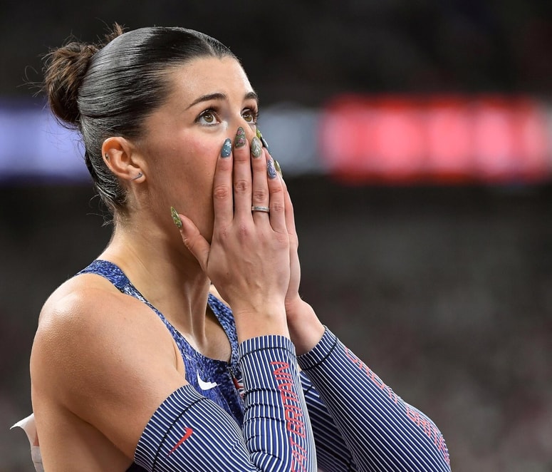 “Pred tekmo si v glavi predvajam pesmi, da vstopim v pravi ritem," pravi Amy.