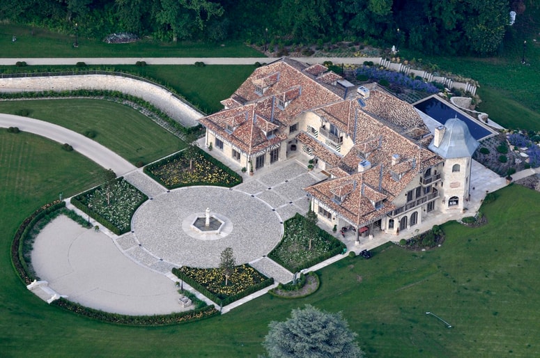 Vila Michaela Schumacherjav Švici. 