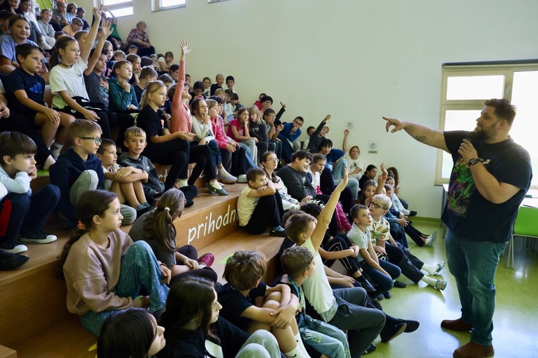 Sodeč po odzivih otrok in učiteljev je bila vsaka postojanka prava mala delavnica idej in domišljije.