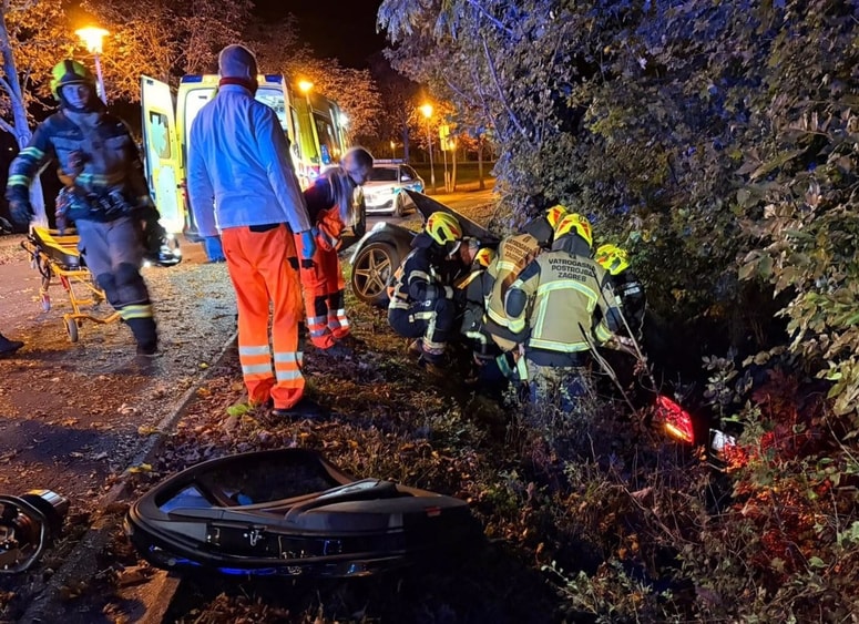 Posledice nesreče v Zagrebu