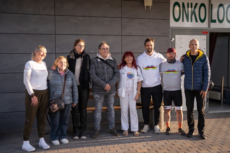 Glavna fotografija članka:OnkoMan iz Maribora v Ljubljano s kolesom – kot zahvala vsem paliativnim timom