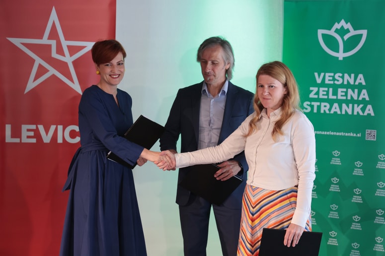 Dve stranki, ena lista. Levica lovi politično preživetje, Vesna preboj v parlament. 