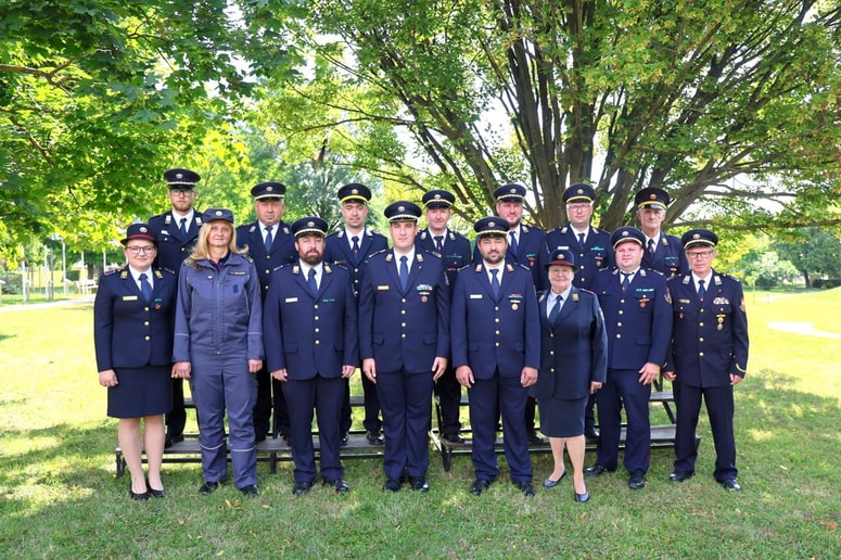 Gasilci osrednjih Slovenskih goric so praznovali - upravni odbor Gasilske zveze Lenart
v jubilejnem letu 2025.
