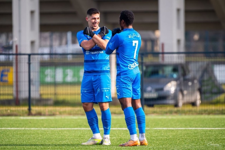 Murat Bajraj, levo, je proti Nafti dosegel dva gola in z 11 goli vodi na lestvici strelcev druge lige. 