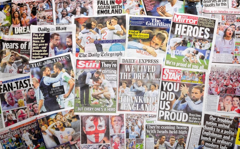 Na Hrvaškem je moč kupiti le domače tiskovine.