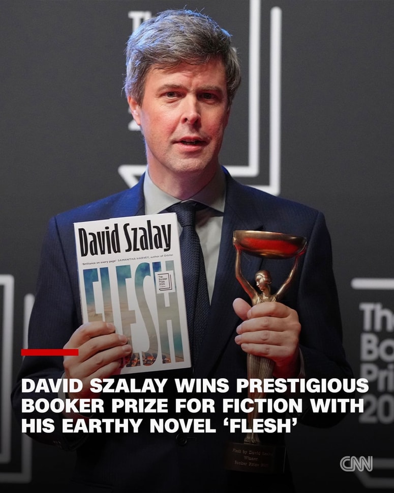 David Szalay z bookerjem 