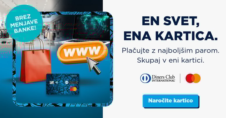 Nova kartica Diners Club – Mastercard