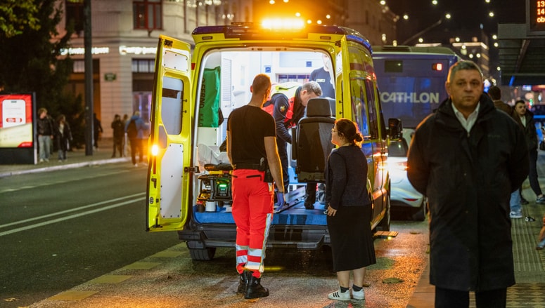 Po napadu na Bavarskem dvoru. 