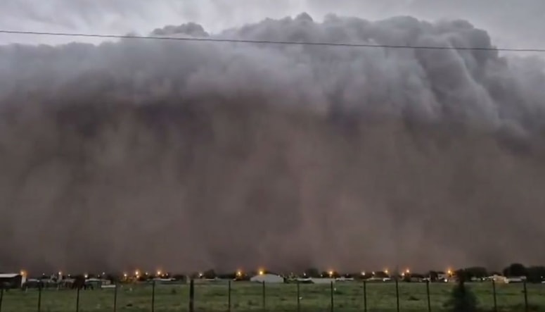 Nevaren oblak v Argentini