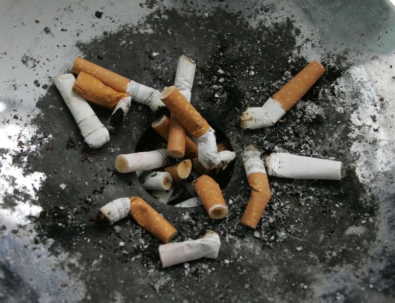 Cigaretni ogorki predstavljajo veliko okoljsko breme. 
