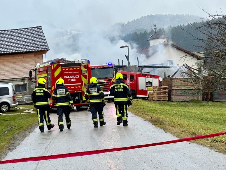 Gašenje požara na Legnu 