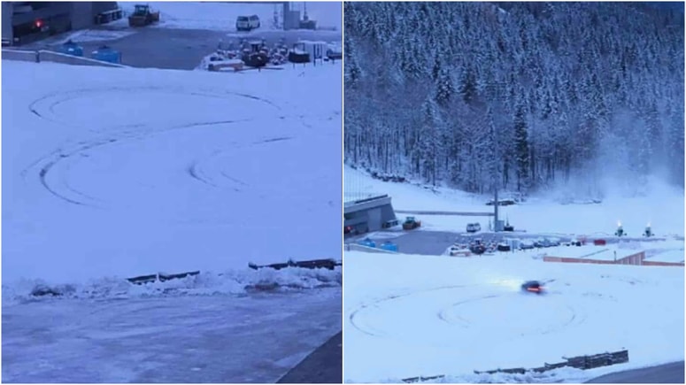 Glavna fotografija članka:Neznanec v Planici počel nekaj povsem podlega: Škoda bo ogromna