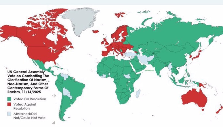 Glasovanje v Generalni skupščini ZN o resoluciji o boju proti poveličevanju nacizma in neonacizma 