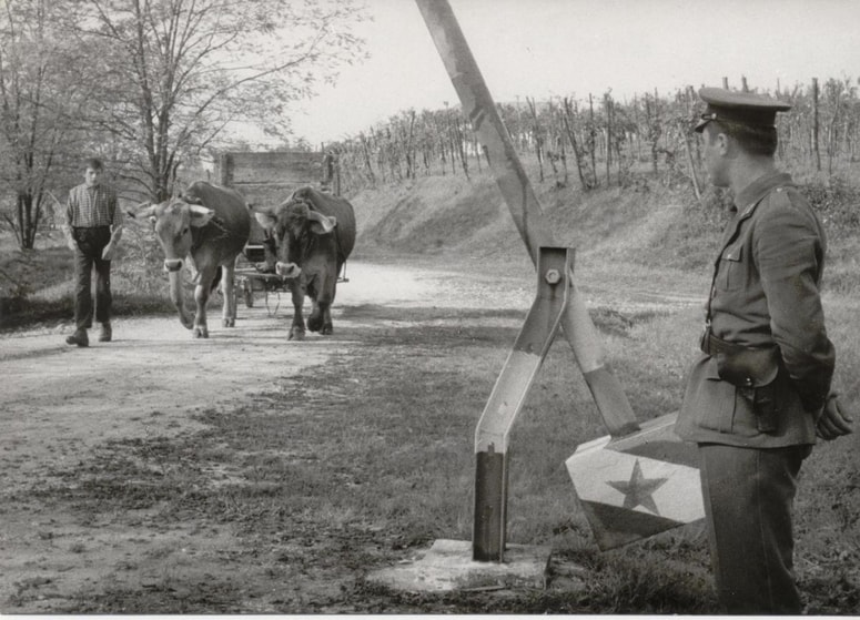 Prizor iz filma Maka Sajka Kje je železna zavesa? (1961) 