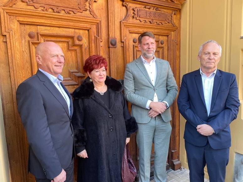 Upravna enota Ptuj, obnova, obisk ministra 