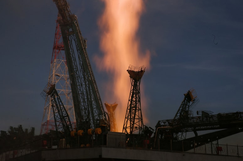 Ruska raketa MS-28 je v vesolje poletela v četrtek.