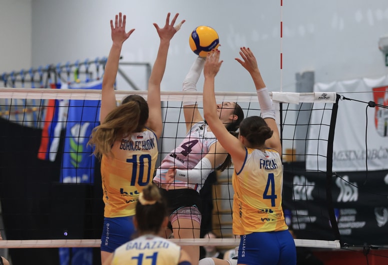 Jolie Sydney Palazzolo skuša prelisičiti blok Goričank. 