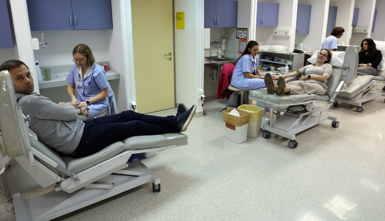 Večerove krvodajalske akcije so že večletna tradicija. 