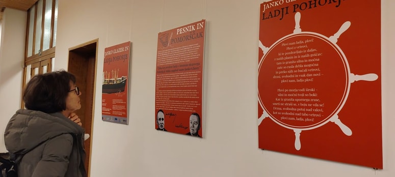 Razstava bo na ogled še ves mesec.
 