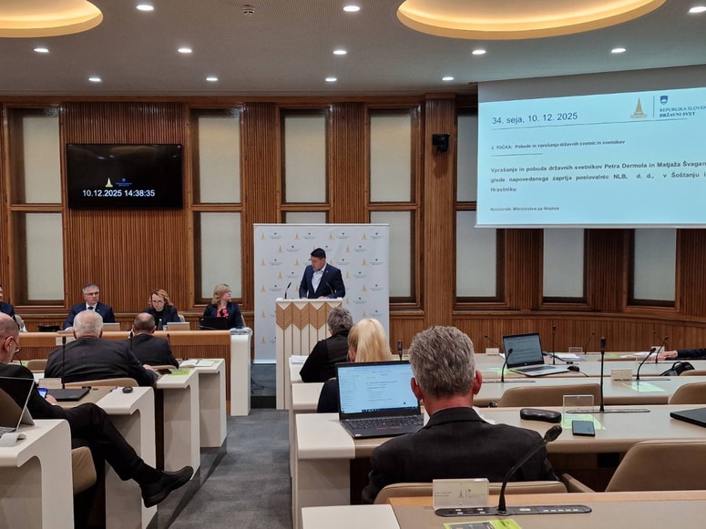 Državni svetnik in župan Mestne občine Velenje Peter Dermol je Ministrstvu za finance predstavil vprašanje in pobudo v zvezi z napovedanim zaprtjem poslovalnic NLB v Šoštanju in Hrastniku.