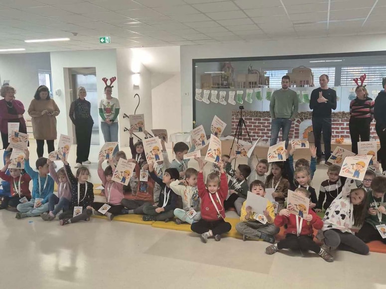 Glavna fotografija članka:(FOTO) V Vrtcu Ravne prvi tehniški dan: Najmlajši v vlogi malih mojstrov