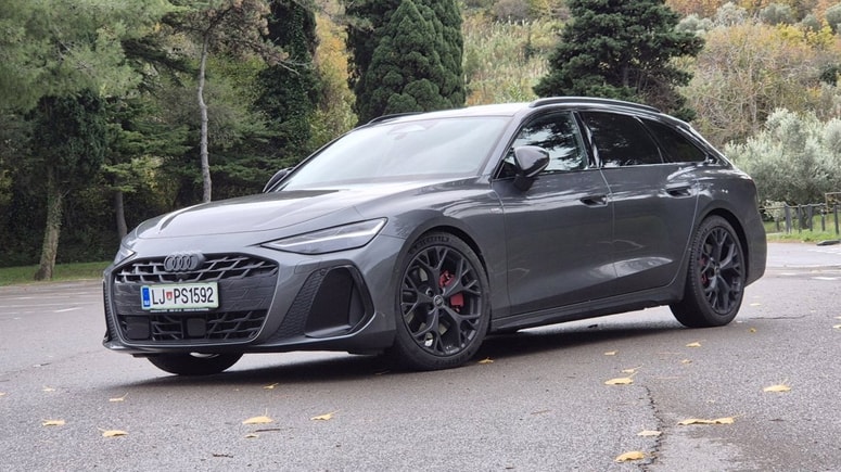 Novi A6 v karavanski izvedbi je zdaj dosegel že pet metrov dolžine.