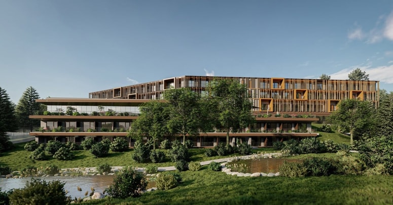 Zunanjost novega hotela