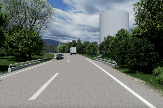 Vizualizacija zalogovnika, potrebnega za letni režim ogrevanja Šaleške doline. 