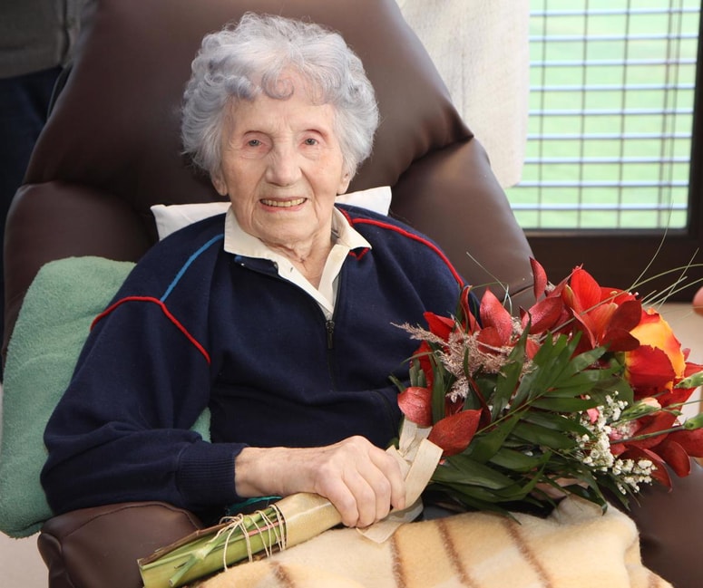 Marija Sajovic je najstarejša občanka občine Žalec in hkrati najstarejša Savinjčanka. 