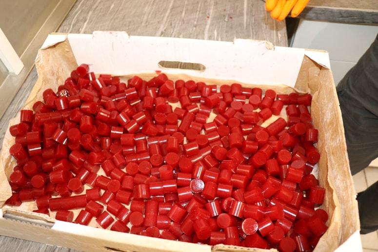 Zaseženi žele bonboni