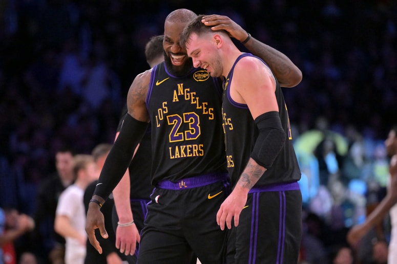 LeBron James in Luka Dončić