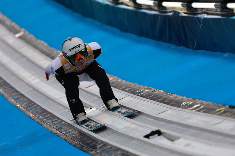 Glavna fotografija članka:Domen Prevc najboljši v kvalifikacijah Bischofshofen: Končno res dober skok