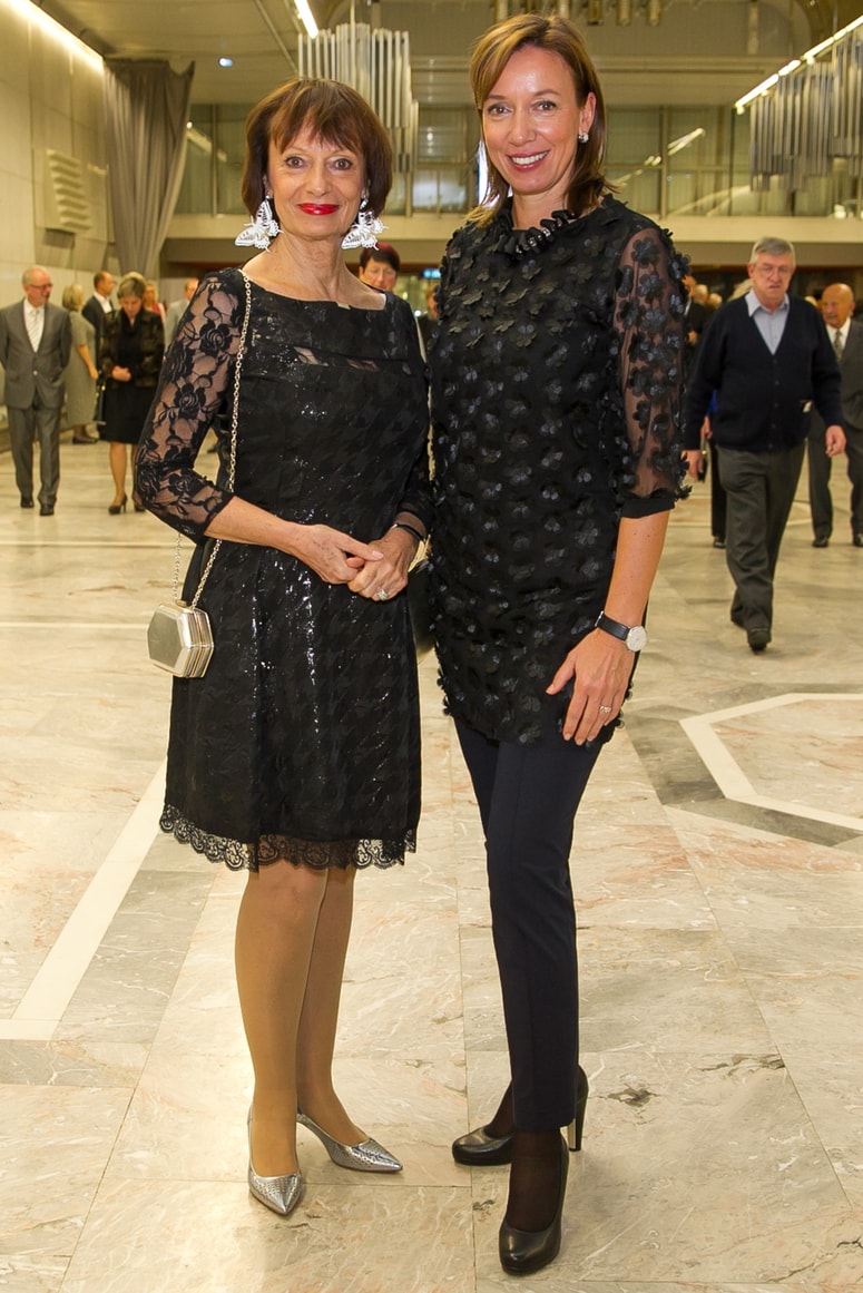 Manca Košir, ki je umrla 2. maja 2024, in Ladeja Godina Košir.