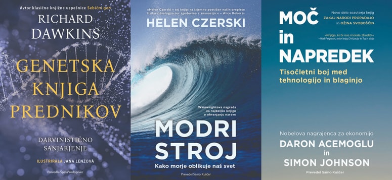 Izbor knjig založbe UMco, ki bodo izšle v letu 2026. 