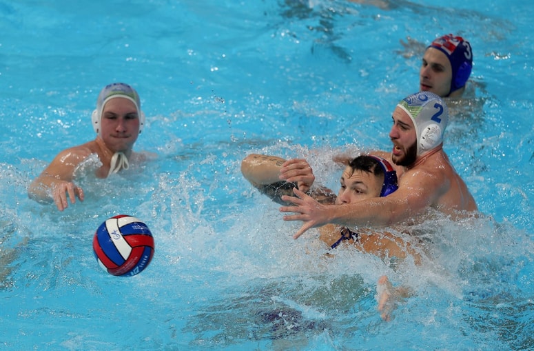 Slovenski vaterpolisti so z golom razlike izgubili proti Malti.